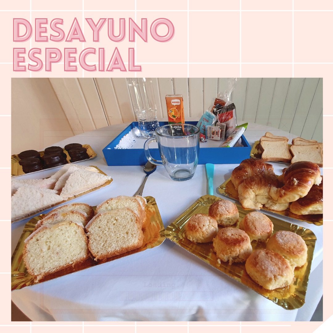 Foto de Desayuno Especial Doble con 1 rosa